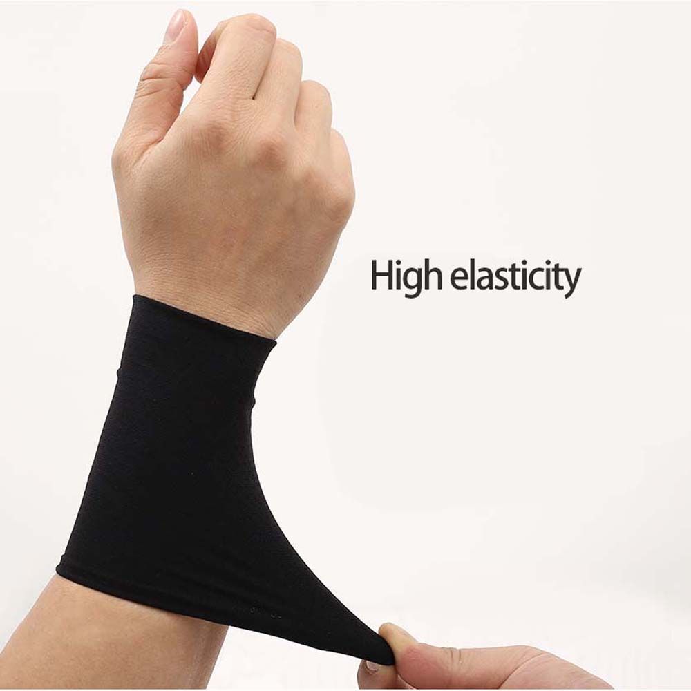 Wrist Wraps - 남녀공용 맞춤형 단색 탄성 손목 커버,