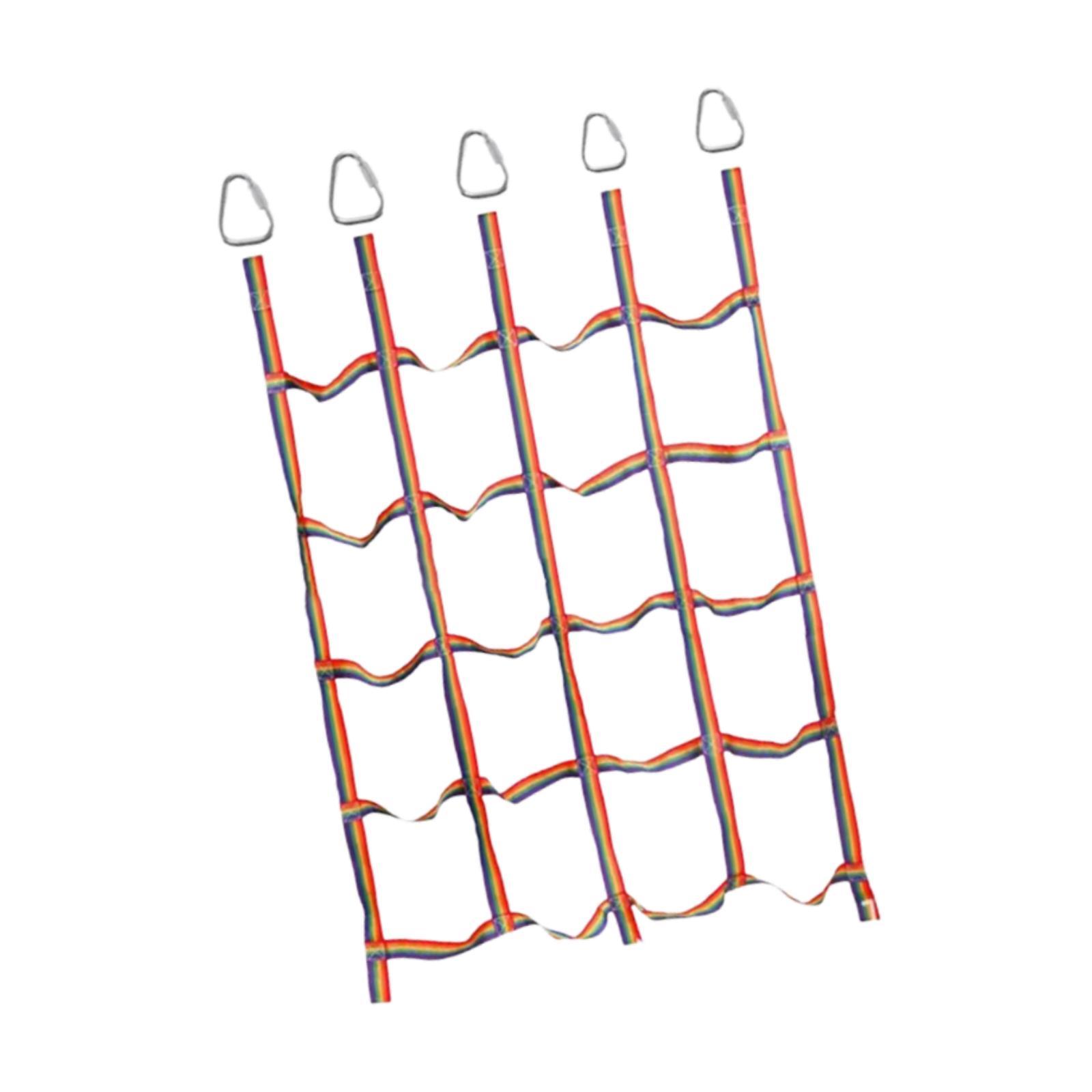어린이용 야외 놀이 세트용 네트, 무지개색 로프 사다리 - Rope Climb 리뷰 및 가격