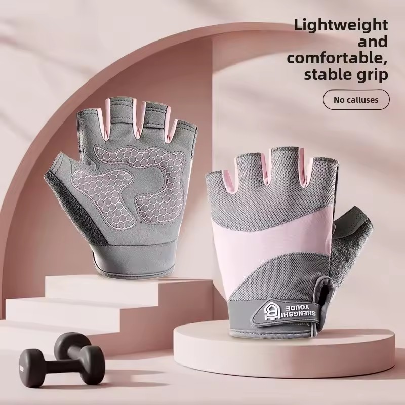 야외 사이클링 통기성 반 손가락 장갑 체육관 운동 역도 - Weightlifting Gloves 리뷰 및 가격